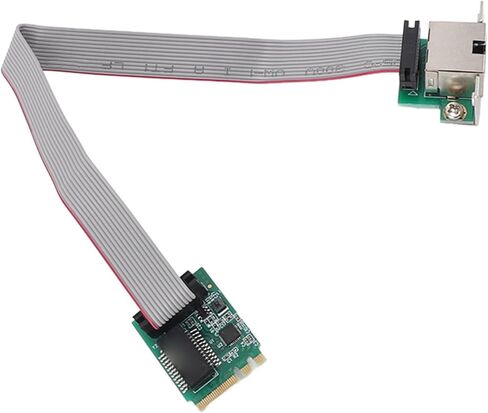 بطاقة إيثرنت M.2 1000M تدعم وضع 1G Lite، M2 M.2 Ngff E A Key 2.5 Gigabit Rj45 1X1000M Rj45 Port، الأجهزة وCRC، بطاقة M.2 Ethernet، 8.10.11، in Kuwait