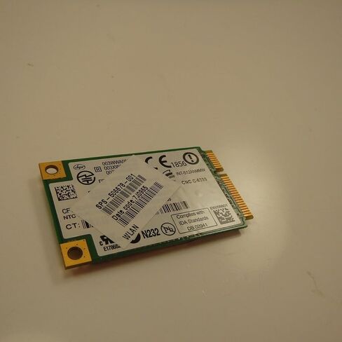 Hp Intel Wifi Link 5100 Wireless N Mini Pcie 512AN_MMW 506678-001 بطاقة 2530p 2730p 6930p 8530p in Kuwait