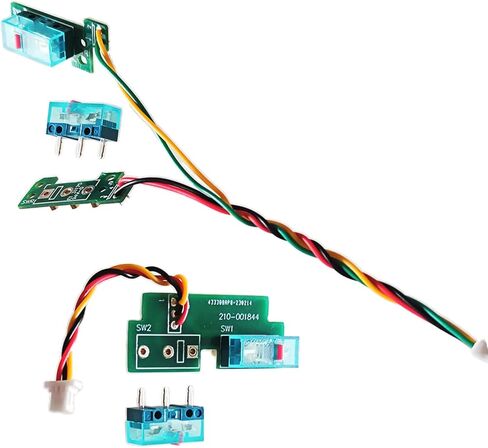ماوس MicroSwitch زر لوحة الكابل مفاتيح التبديل السريع وحدة زر لماوس الألعاب G304 G305 مع مفاتيح كتم الصوت لـ G304 G305 in Kuwait