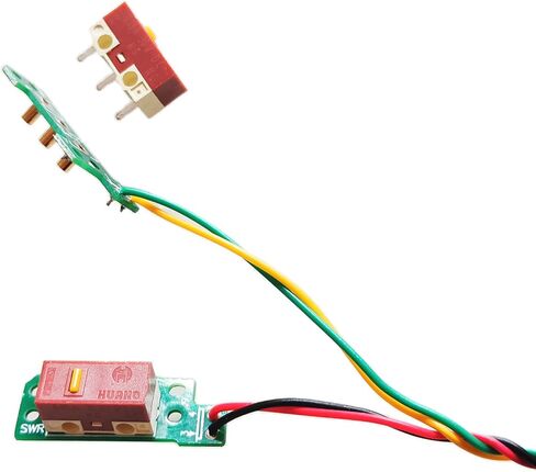 ماوس MicroSwitch زر لوحة الكابل مفاتيح التبديل السريع وحدة زر لماوس الألعاب G304 G305 مع مفاتيح كتم الصوت لـ G304 G305 in Kuwait