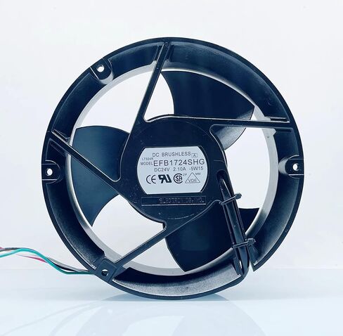 EFB1724SHG DC24V 2.10A 4-Wire Inverter Cooling Fan 172x172x51mm 172mm in Kuwait