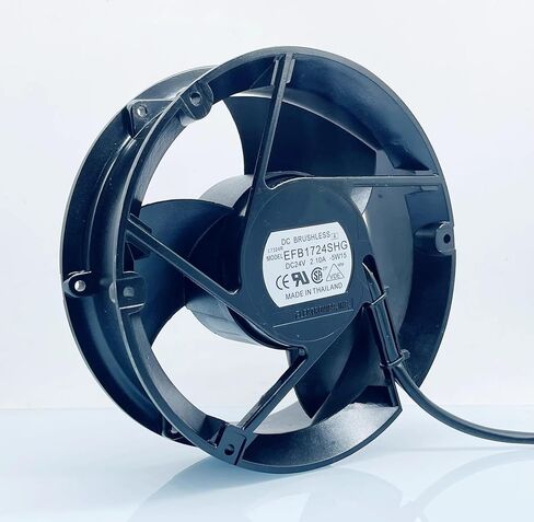 EFB1724SHG DC24V 2.10A 4-Wire Inverter Cooling Fan 172x172x51mm 172mm in Kuwait
