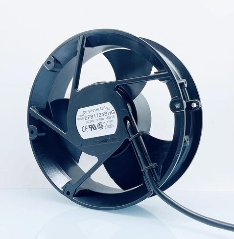 EFB1724SHG DC24V 2.10A 4-Wire Inverter Cooling Fan 172x172x51mm 172mm in Kuwait