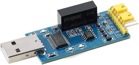 FT232RL Isolated USB to TTL Serial Converter Module, USB‑UART COM, 3.3 V 5 V, Up to 3 Mbps in Kuwait