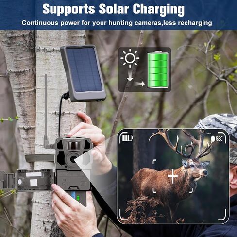 عبوتان للكشف عن بطارية ليثيوم أيون قابلة لإعادة الشحن متوافقة مع كاميرا كشف الصيد X Gen 3.0 2.0، X Pro، Pro 3.0، X Ultra 3.0، SK، XB، X، عداد بطارية LED للشحن بالطاقة الشمسية in Kuwait