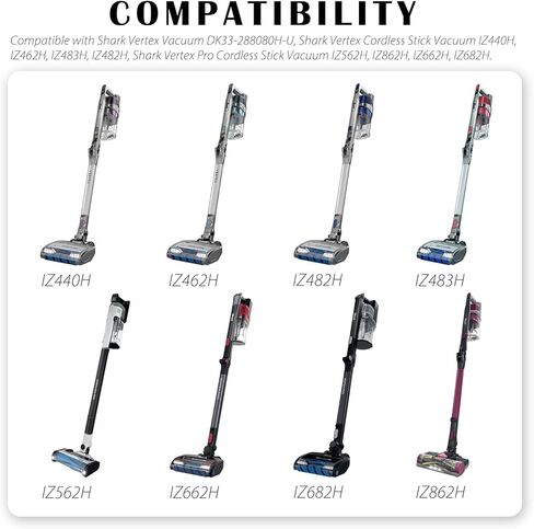 28.8V 0.8A Charger for Shark Vertex Ultra Lightweight Cordless Stick Vacuum IZ462H, IZ662H, IZ682H, IZ440H, IZ441HBRN, IZ482H, IZ483H – Replacement Power Adapter Cord for Shark DK33-288080H-U in Kuwait
