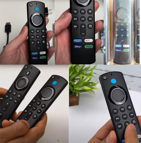 جهاز التحكم عن بعد Amazon Fire Stick مناسب لجهاز Fire Stick الجيل الثاني، الجيل الثالث، Lite، 4K، 4K MAX Fire Cube (الجيل الأول، الجيل الثاني، الجيل الثالث)، Fire (تصميم قلادة الجيل الثالث) 3nd 561 in Kuwait