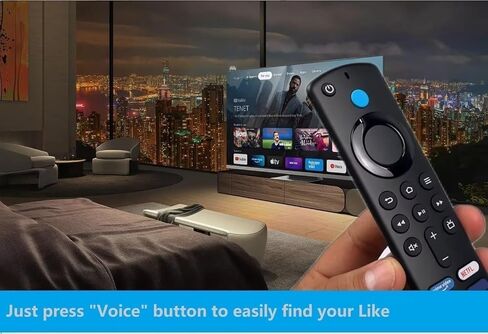جهاز التحكم عن بعد Amazon Fire Stick مناسب لجهاز Fire Stick الجيل الثاني، الجيل الثالث، Lite، 4K، 4K MAX Fire Cube (الجيل الأول، الجيل الثاني، الجيل الثالث)، Fire (تصميم قلادة الجيل الثالث) 3nd 561 in Kuwait