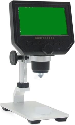 Digital Microscope Aluminum Alloy Stand 4.3 Inches HD LCD Video Soldering Phone Repair Wide Range of Uses，Microscope A in Saudi Arabia