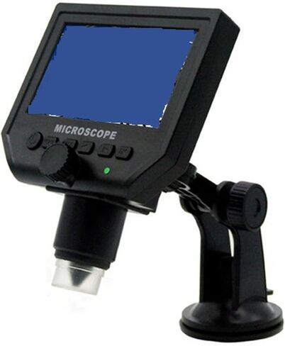 Digital Microscope Aluminum Alloy Stand 4.3 Inches HD LCD Video Soldering Phone Repair Wide Range of Uses，Microscope A in Saudi Arabia