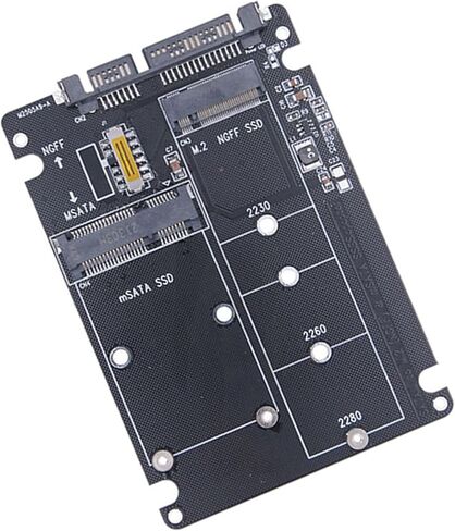 بطاقة محول MSATA إلى قرص صلب SATA3 2230/42/60/80 قرص صلب SATA3 حاوية قرص صلب خارجي in Kuwait