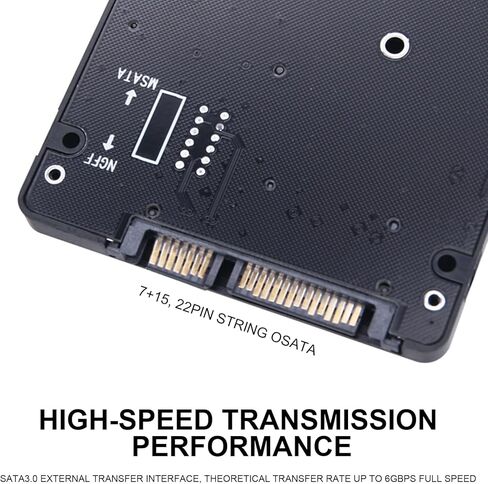 بطاقة محول MSATA إلى قرص صلب SATA3 2230/42/60/80 قرص صلب SATA3 حاوية قرص صلب خارجي in Kuwait