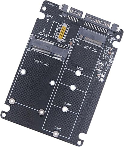 بطاقة محول MSATA إلى قرص صلب SATA3 2230/42/60/80 قرص صلب SATA3 حاوية قرص صلب خارجي in Kuwait