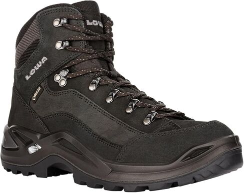 LOWA Men's Renegade EVO GTX MID Boot, Anthracite/Steel Blue, 11 M US in Kuwait