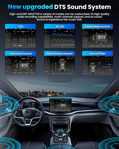 12 Core 8G+256G لـ Toyota Tacoma 2005-2015 ترقية راديو ستيريو: 9 بوصة IPS شاشة تعمل باللمس وحدة رأسية، Wireless CarPlay Android Auto، DSP Audio، AM FM، SWC، GPS، WiFi، كاميرا احتياطية in Kuwait