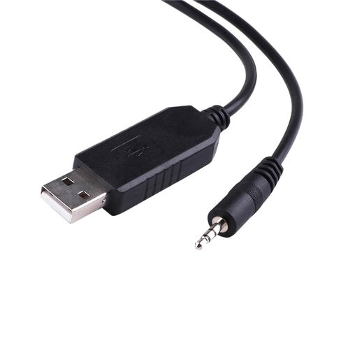 كابل برمجة محول تسلسلي لرقاقة الصوت جاك 2.5 ملم USB RS232 (TX-TipRX-RingGND-SLV) in Kuwait