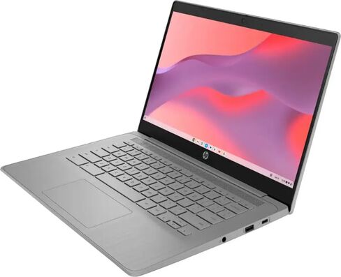 HP Chromebook 14'' HD Laptop, Student and Business Laptop, Intel Celeron N4500, 4GB RAM, 64GB eMMC, Long Battery Life, Fast Charge, Chrome OS, Gray, 14a-ne1013dx in Kuwait