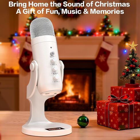 ZealSound Gaming USB Microphone k66w-us and hs19 Microphone Stand in Kuwait