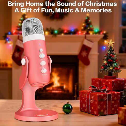ZealSound Gaming USB Pink Microphone k66p and hs19 Microphone Stand in Kuwait