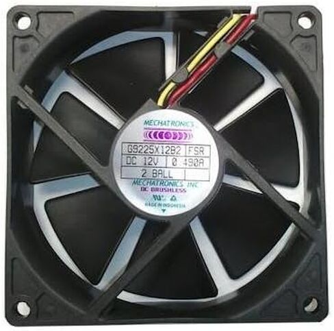 Mechatronics 12V Fans with Locked Rotor Alarm Signal (120x38mm, Ultra High Speed) in Saudi Arabia