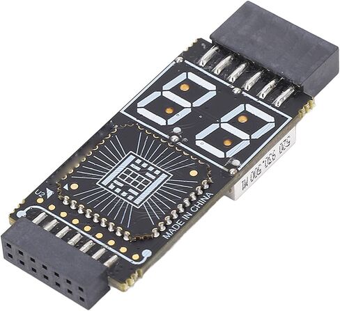 أداة تصحيح أخطاء الكمبيوتر الاحترافية لبطاقة تشخيص اللوحة الأم TL631 مع واجهة PCIE LPC لإصلاح اللوحة الأم لسطح المكتب والكمبيوتر المحمول، تتضمن المجموعة السوداء كابلات محول in Kuwait