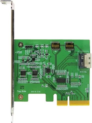 إضافة PCIe x4 Gen4 مع ReDriver إلى MCIO 38P في البطاقة in Kuwait