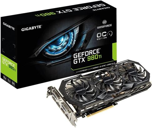 GIGABYTE GeForce GTX 980Ti 6GB WINDFORCE 3X OC EDITION (Renewed) in Kuwait