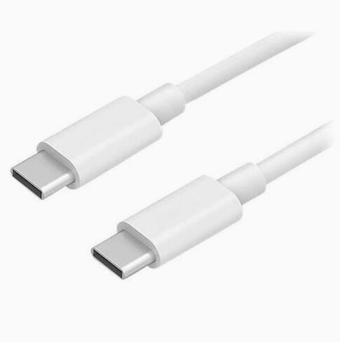كابل لايتنينج ممتاز إلى USB-C PD متوافق مع آيفون، 3 قدم، أبيض in Kuwait