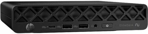 كمبيوتر مكتبي HP EliteDesk 8 G1a - كمبيوتر صغير - AMD Ryzen AI 5 PRO 340-16 جيجابايت رام - 512 جيجابايت SSD - Windows 11 Pro - Radeon 840M Graphics - جاك أسود - لوحة مفاتيح باللغة الإنجليزية in Kuwait