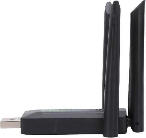 محول USB WiFi ثنائي النطاق من Cuifati، دونجل شبكة لاسلكية عالية السرعة 1300 ميجابت في الثانية لأجهزة الكمبيوتر المكتبية، مع هوائي داخلي، يدعم 2.4G 5G WiFi5 WPA3 in Kuwait