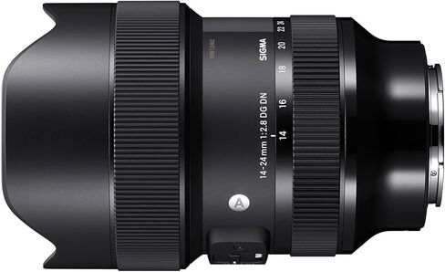 مجموعة عدسات سيجما 14-24 ملم f/2.8 DG DN Art كاملة الإطار متعددة الطبقات (Sony E Mount) مع مجموعة البرامج وبطاقة الذاكرة (3 عناصر) in Kuwait