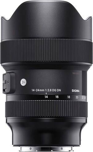 مجموعة عدسات سيجما 14-24 ملم f/2.8 DG DN Art كاملة الإطار متعددة الطبقات (Sony E Mount) مع مجموعة البرامج وبطاقة الذاكرة (3 عناصر) in Kuwait