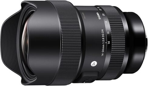 مجموعة عدسات سيجما 14-24 ملم f/2.8 DG DN Art كاملة الإطار متعددة الطبقات (Sony E Mount) مع مجموعة البرامج وبطاقة الذاكرة (3 عناصر) in Kuwait