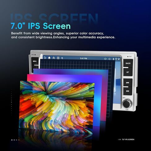 CAMECHO 4G+64G راديو السيارة ستيريو لشركة Hyundai Santa Fe 2006-2012، CarPlay Android Auto 7 بوصة IPS شاشة تعمل باللمس راديو Android وحدة الرأس مع نظام ملاحة GPS WiFi Bluetooth FM RDS Radio in Kuwait