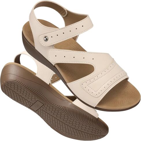SHIBEVER SANDGE SANDALS للنساء الأنيق: Summer Low Wedges 2025 Platfor in Saudi Arabia