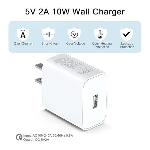 2 Pack 10FT White USB-C Charging Cable for Arlo Essential 2K, Alro Essential 2nd Generation, Blink Outdoor4 4th Generation, Petcube Cam 360 - Surveillance Camera Charger Charging Cord in Kuwait