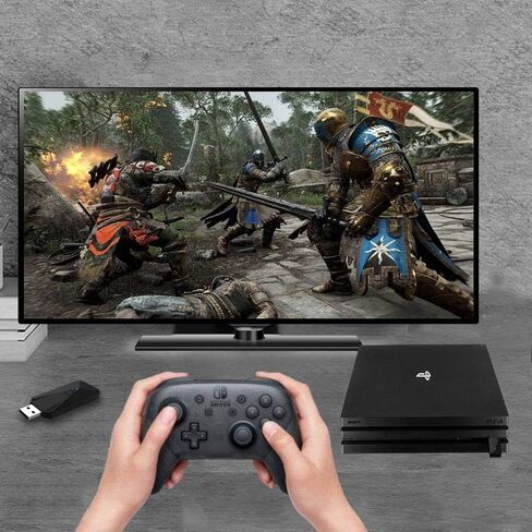 Controller Adapter Converter Compatible with PS5/PS4/PS3/Switch 2/Switch/PC,Makes PS-5/PS-4/Xbox/Switch Pro Controllers Compatible with Your Switch 2/Switch/PS5/PS4 Console in Kuwait