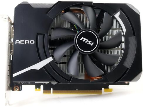 بطاقة رسومات MSI Gaming GeForce GTX 1660 Super 192-bit HDMI/DP 6GB GDRR6 HDCP تدعم DirectX 12 مروحة واحدة VR Ready OC ITX بطاقة رسومات (GTX 1660 Super AERO ITX OC) (متجددة) in Kuwait