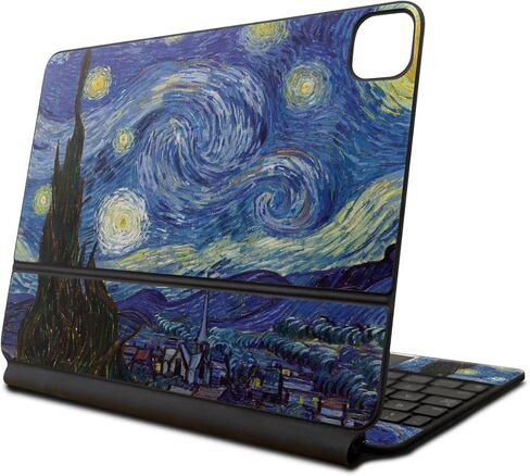غلاف متوافق مع لوحة مفاتيح Apple Magic Keyboard لجهاز iPad Air 11 بوصة (M2) 2024 - Starry Night - غطاء لاصق واقٍ من الفينيل 3M ممتاز - سهل الاستخدام | صُنع في الولايات المتحدة الأمريكية بواسطة MightySkins in Kuwait