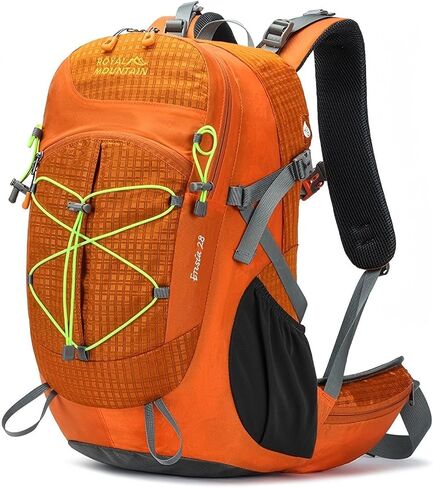 Hiking Backpack for Men Women,28L Lightweight Waterproof Backpacks Travel Camping Backpack Hiking Daypack for Cycling Running,Black in Saudi Arabia