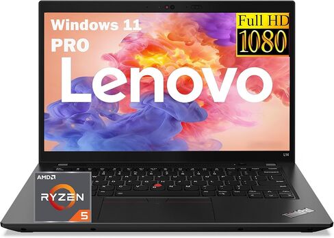 Lenovo ThinkPad L14 Gen 4 كمبيوتر محمول Windows 11 Pro، شاشة 14 بوصة FHD (1920x1080)، 6 كور AMD Ryzen5 7530U (حتى 4.5 جيجا هرتز)، ذاكرة الوصول العشوائي 16 جيجابايت، 256 جيجابايت SSD، RJ-45، HDMI (متجدد) in Kuwait