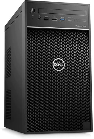 Dell Precision 3650 Tower Workstation Desktop, Intel i5-11500, Quadro P1000 4GB, 32GB RAM, 512GB NVMe M.2 SSD + 1TB HDD, Type-C, 4X Mini DisplayPort, Keyboard & Mouse, Win 11 Pro (Renewed) in Kuwait