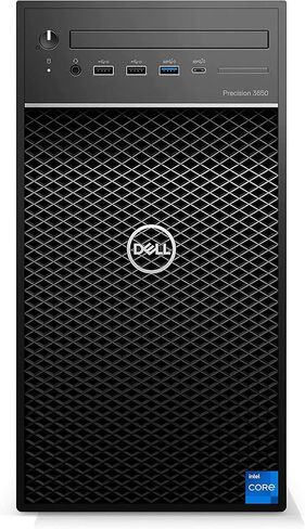 Dell Precision 3650 Tower Workstation Desktop, Intel i5-11500, Quadro P1000 4GB, 32GB RAM, 512GB NVMe M.2 SSD + 1TB HDD, Type-C, 4X Mini DisplayPort, Keyboard & Mouse, Win 11 Pro (Renewed) in Kuwait