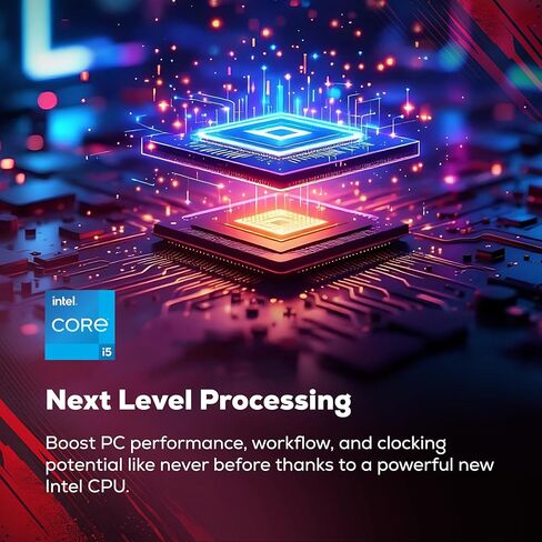 كمبيوتر مكتبي iBUYPOWER Element SE للألعاب Intel Core i5 14400F CPU، NVIDIA RTX 5060 8GB GPU، 16GB DDR4 Non-RGB 3200MHz RAM، 1TB NVMe SSD، Windows 11 Home، لوحة مفاتيح وماوس للاعبين - ESI5N5605 in Kuwait