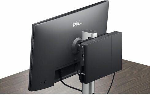 Dell Pro Micro QCM1250 Desktop Computer - Intel Core i5 14th Gen i5-14500T - 8 GB - 256 GB SSD - Micro PC - Black in Kuwait
