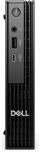 Dell Pro Micro QCM1250 Desktop Computer - Intel Core i5 14th Gen i5-14500T - 8 GB - 256 GB SSD - Micro PC - Black in Kuwait