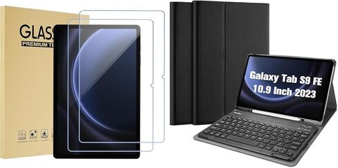 ProCase Screen Protectors Bundle with Keyboard Case for Galaxy Tab S9 FE 5G/ WiFi 10.9 Inch 2023 in Kuwait
