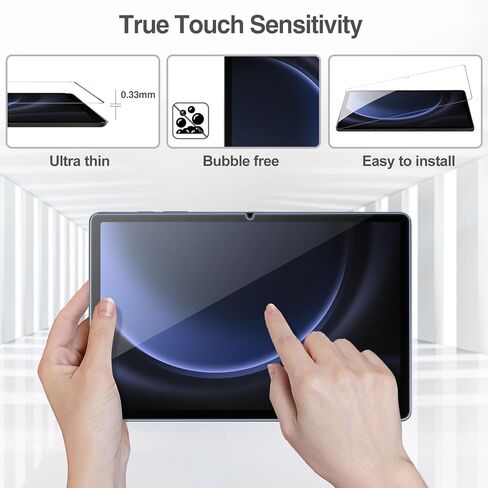 ProCase Screen Protectors Bundle with Keyboard Case for Galaxy Tab S9 FE 5G/ WiFi 10.9 Inch 2023 in Kuwait