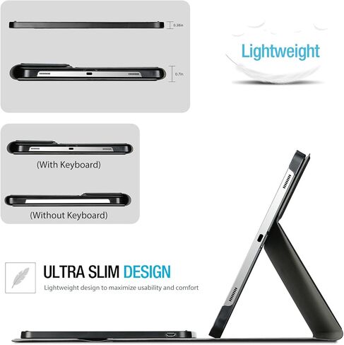 ProCase Screen Protectors Bundle with Keyboard Case for Galaxy Tab S9 FE 5G/ WiFi 10.9 Inch 2023 in Kuwait