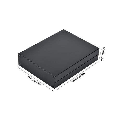 Oumefar Aluminum Electronic Project Box Portable Heat Dissipation for Instruments and PCB 1.3x4.5x5.9in in Kuwait